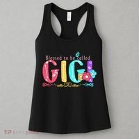 Blessed To Be Called Gigi Cute Floral Women's Tank Top thumb 3