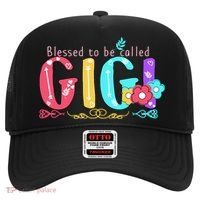 Blessed To Be Called Gigi Cute Floral Hat thumb 0