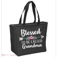 Blessed To Be Called Grandma Tote Bag thumb 2