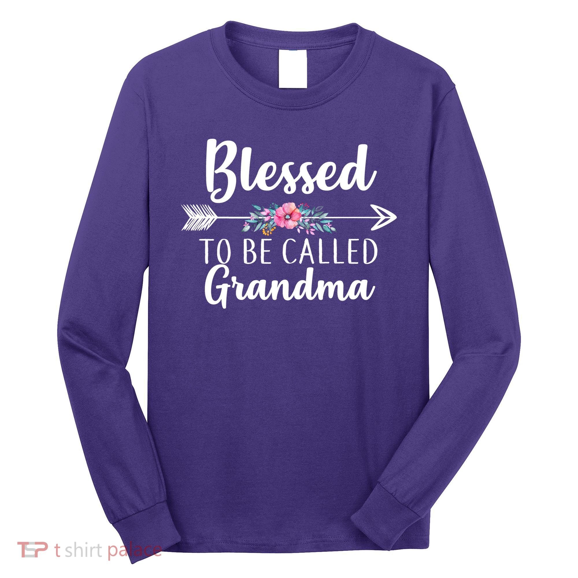 Blessed To Be Called Grandma Long Sleeve Shirt