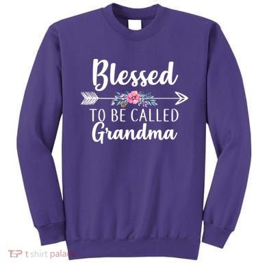 Blessed To Be Called Grandma Sweatshirt
