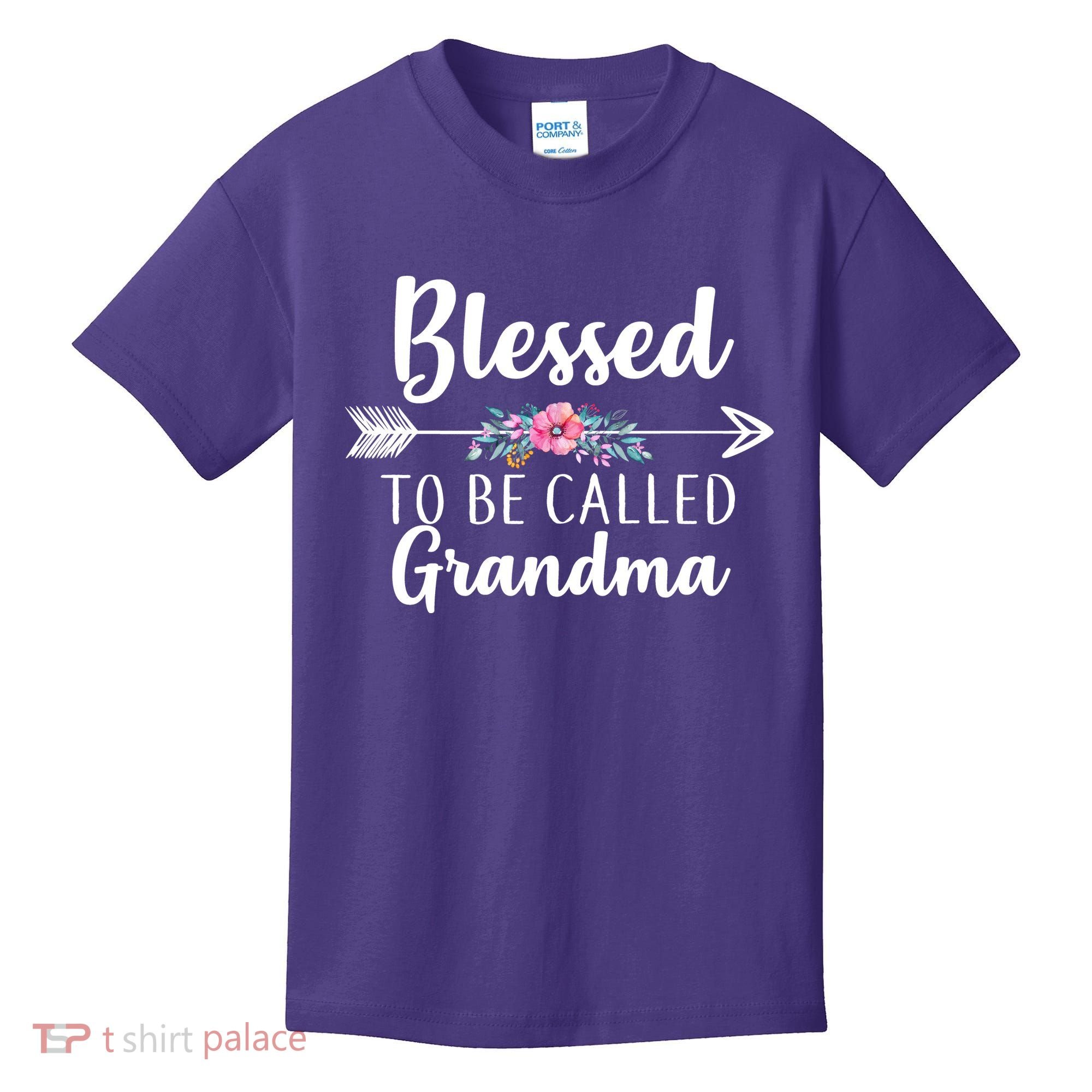 Blessed To Be Called Grandma Kids T-Shirt
