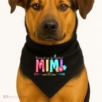 Blessed To Be Called Mimi USA-Made Doggie Bandana thumb 1