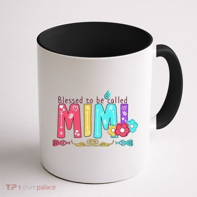 Blessed To Be Called Mimi Coffee Mug back