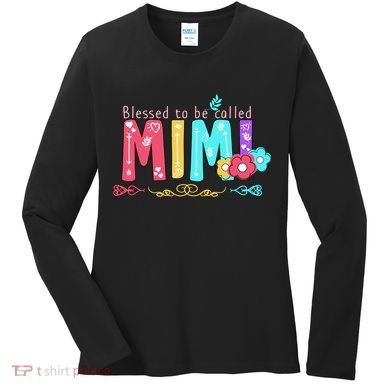 Blessed To Be Called Mimi Women's Long Sleeve Shirt