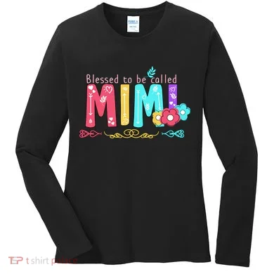 Blessed To Be Called Mimi Women's Long Sleeve Shirt