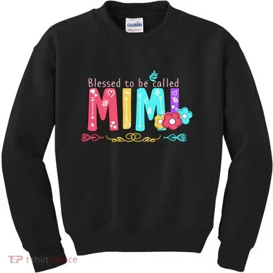 Blessed To Be Called Mimi Kids Sweatshirt