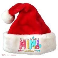 Blessed To Be Called Mimi Santa Hat thumb 0