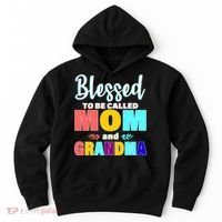 Blessed To Be Called Mom And Grandma Hoodie thumb 0