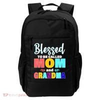 Blessed To Be Called Mom And Grandma Backpack thumb 0
