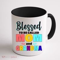Blessed To Be Called Mom And Grandma Coffee Mug thumb 1