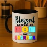 Blessed To Be Called Mom And Grandma Coffee Mug thumb 4