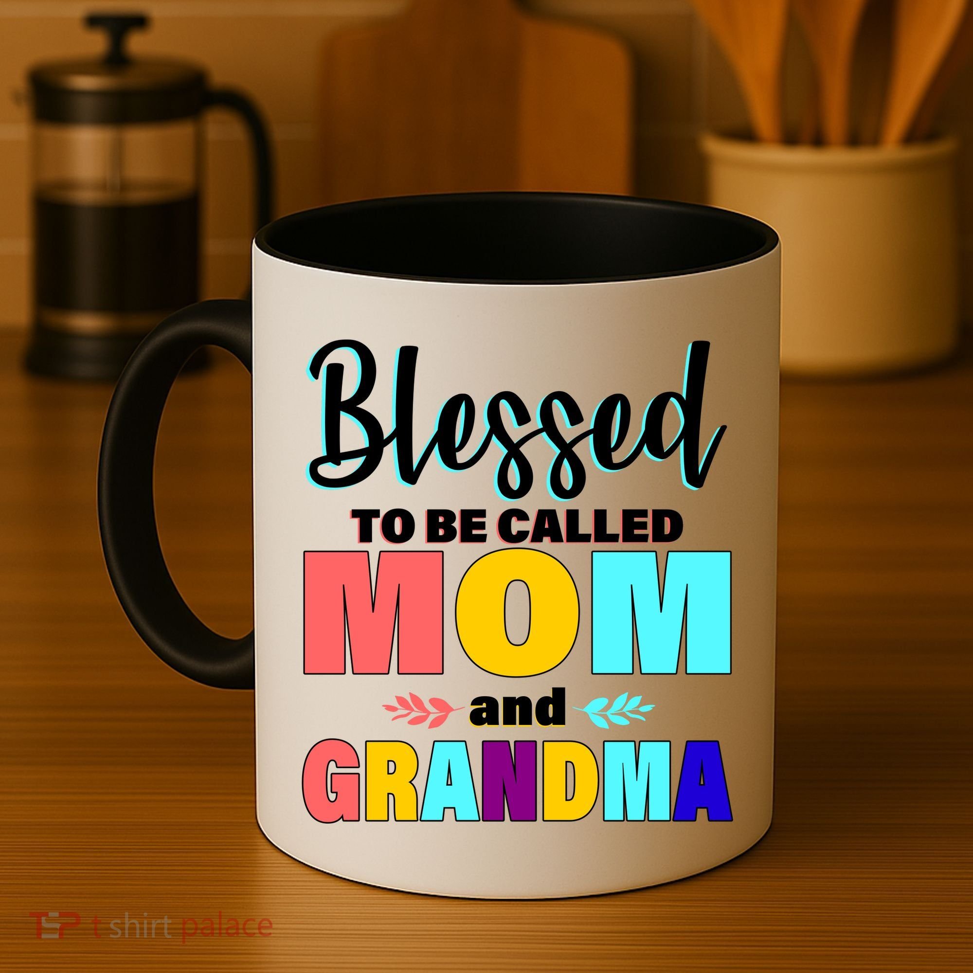 Blessed To Be Called Mom And Grandma Coffee Mug