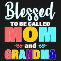 Blessed To Be Called Mom And Grandma Coaster thumb 2