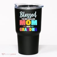 Blessed To Be Called Mom And Grandma Tumbler thumb 0