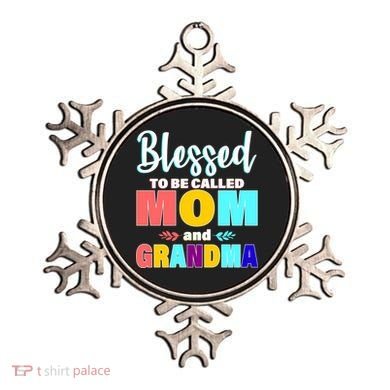 Blessed To Be Called Mom And Grandma Ornament