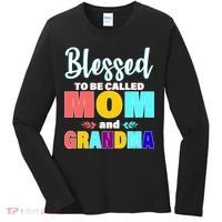 Blessed To Be Called Mom And Grandma Women's Long Sleeve Shirt thumb 0