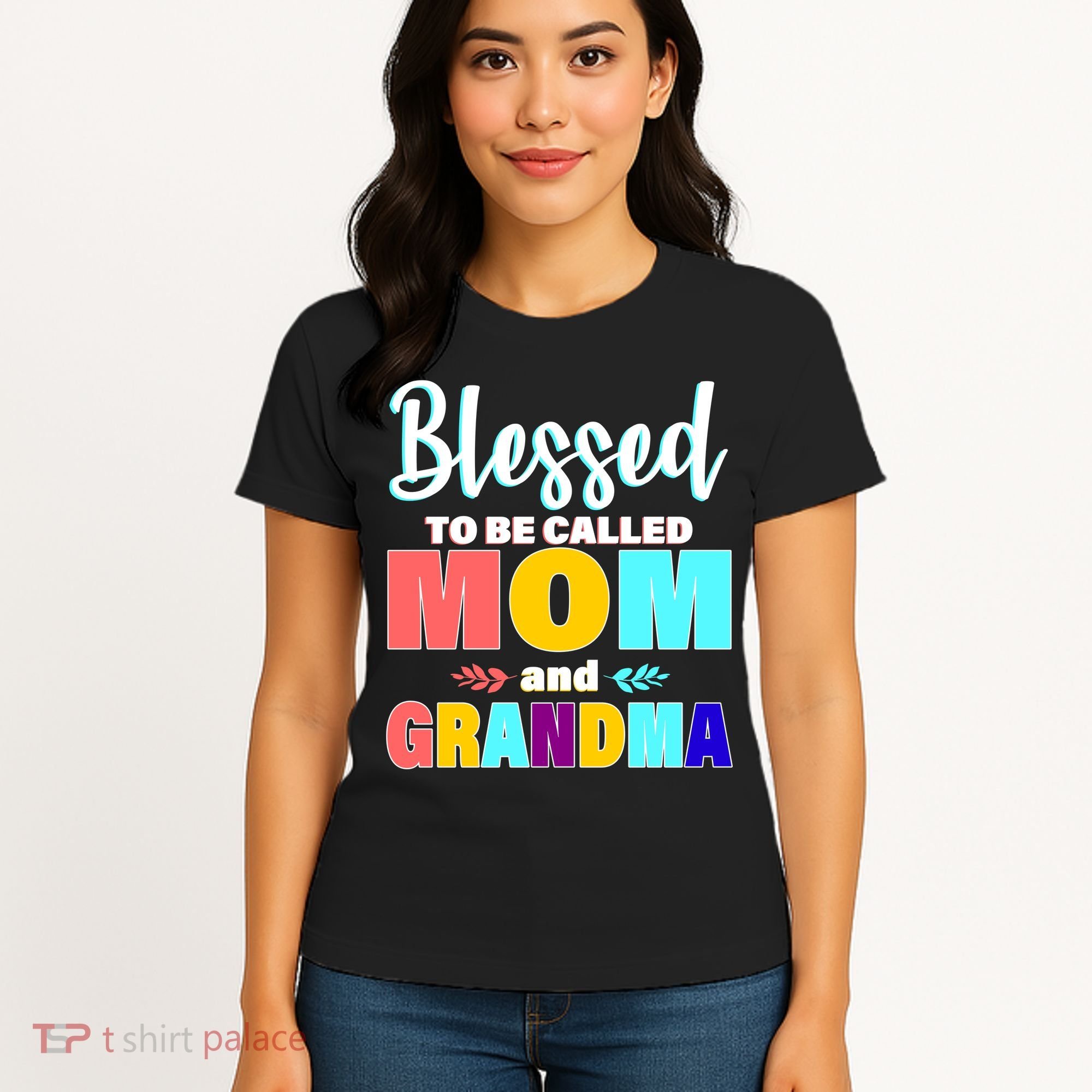 Blessed To Be Called Mom And Grandma Women's T-Shirt
