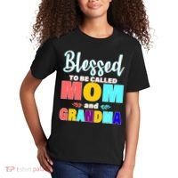 Blessed To Be Called Mom And Grandma Kids T-Shirt thumb 2