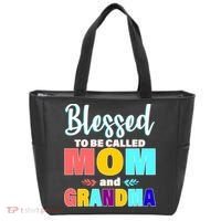 Blessed To Be Called Mom And Grandma Tote Bag thumb 0
