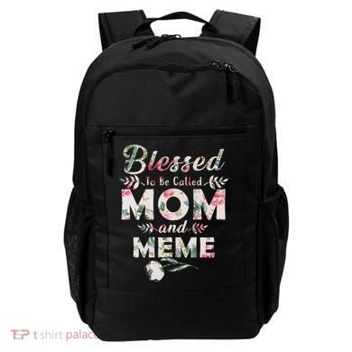Blessed To Be Called Mom And Meme Backpack