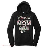 Blessed To Be Called Mom And Meme Women's Hoodie thumb 0