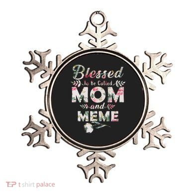 Blessed To Be Called Mom And Meme Ornament