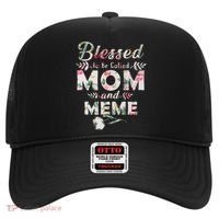 Blessed To Be Called Mom And Meme Hat thumb 0