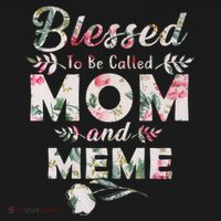 Blessed To Be Called Mom And Meme Visor thumb 3