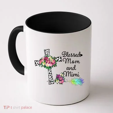 Blessed To Be Called Mom And Mimi Coffee Mug