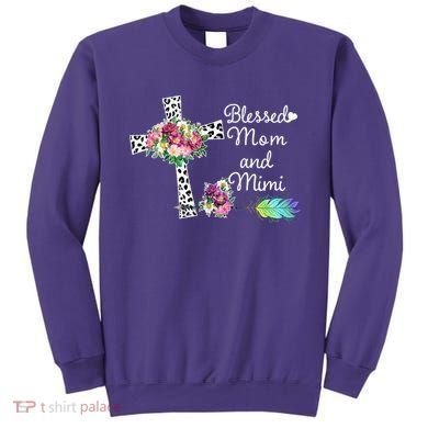 Blessed To Be Called Mom And Mimi Sweatshirt