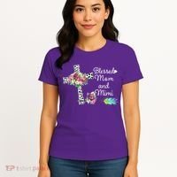 Blessed To Be Called Mom And Mimi Women's T-Shirt thumb 4