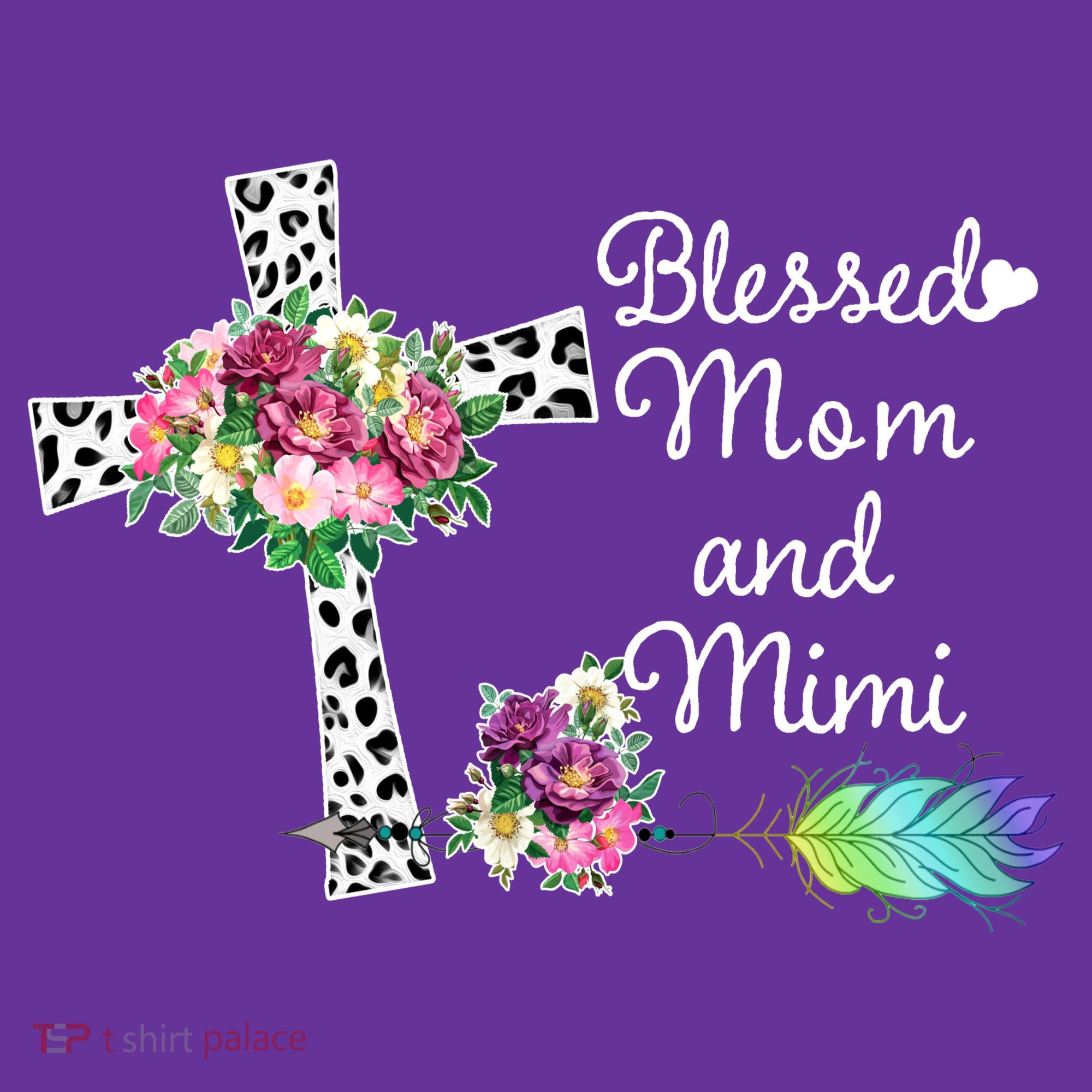 Blessed To Be Called Mom And Mimi Women's T-Shirt