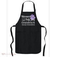 Blessed To Be Called Mom Grandma & Great Grandma Apron thumb 0