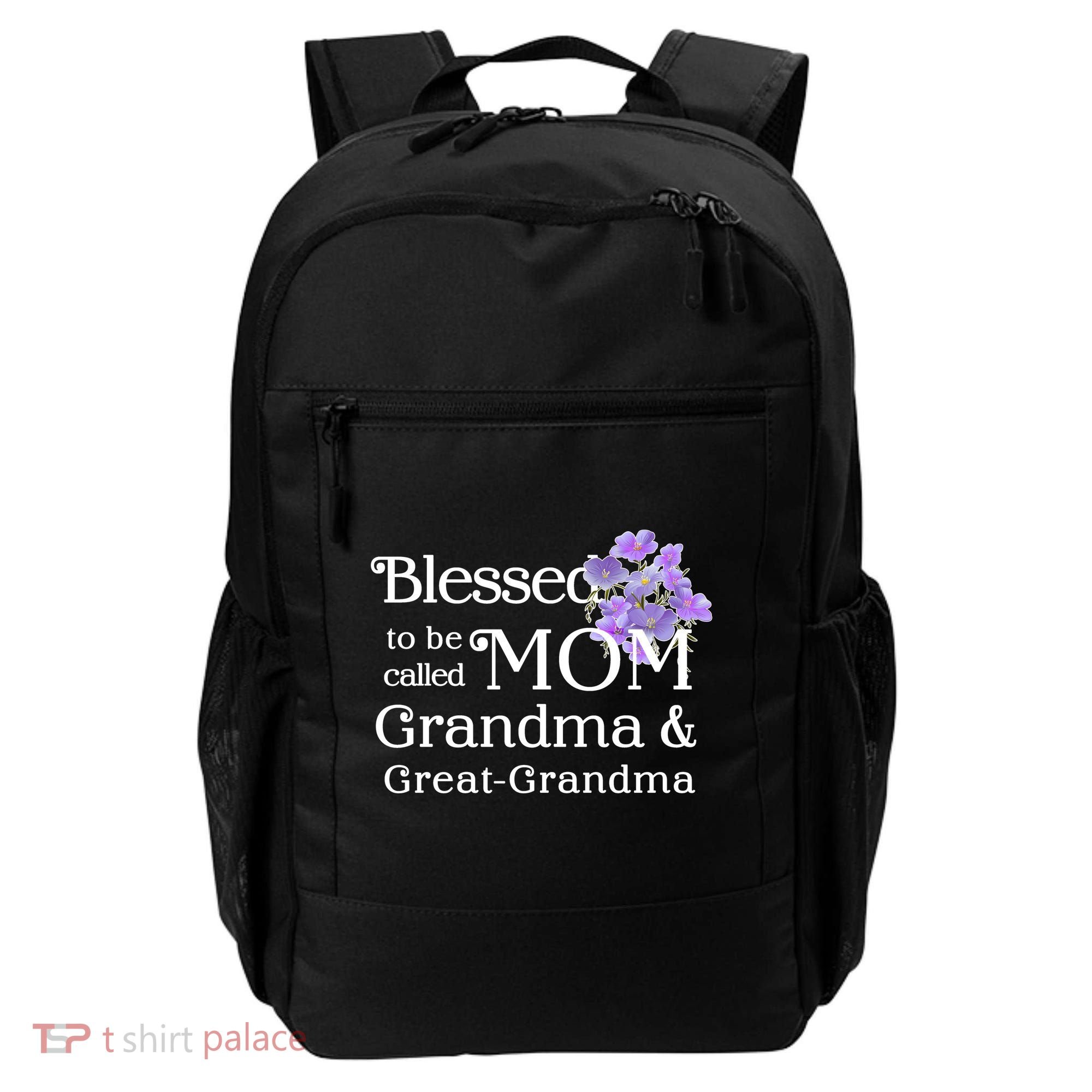 Blessed To Be Called Mom Grandma & Great Grandma Backpack