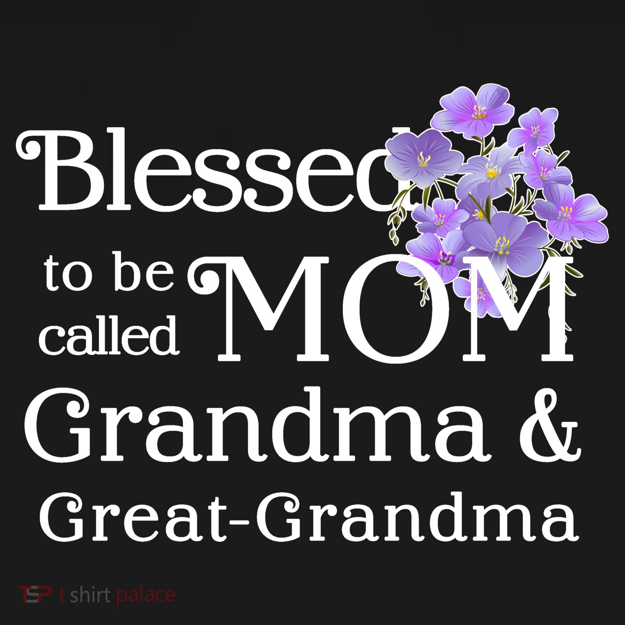 Blessed To Be Called Mom Grandma & Great Grandma Women's Hoodie