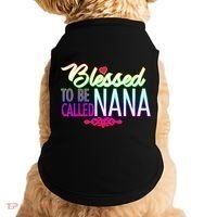 Blessed To Be Called Nana Doggie Tank thumb 0