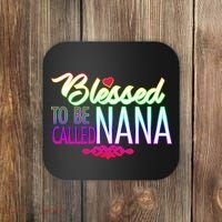 Blessed To Be Called Nana Coaster thumb 0