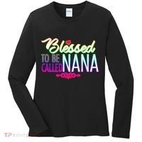 Blessed To Be Called Nana Women's Long Sleeve Shirt thumb 0