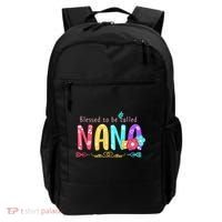 Blessed To Be Called Nana Cute Floral  Backpack thumb 0