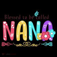 Blessed To Be Called Nana Cute Floral  Coffee Mug thumb 5