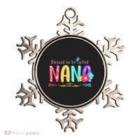 Blessed To Be Called Nana Cute Floral  Ornament thumb 0