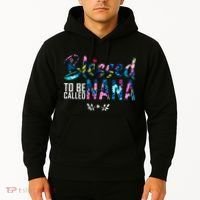 Blessed To Be Called Nana Flower Hoodie thumb 2