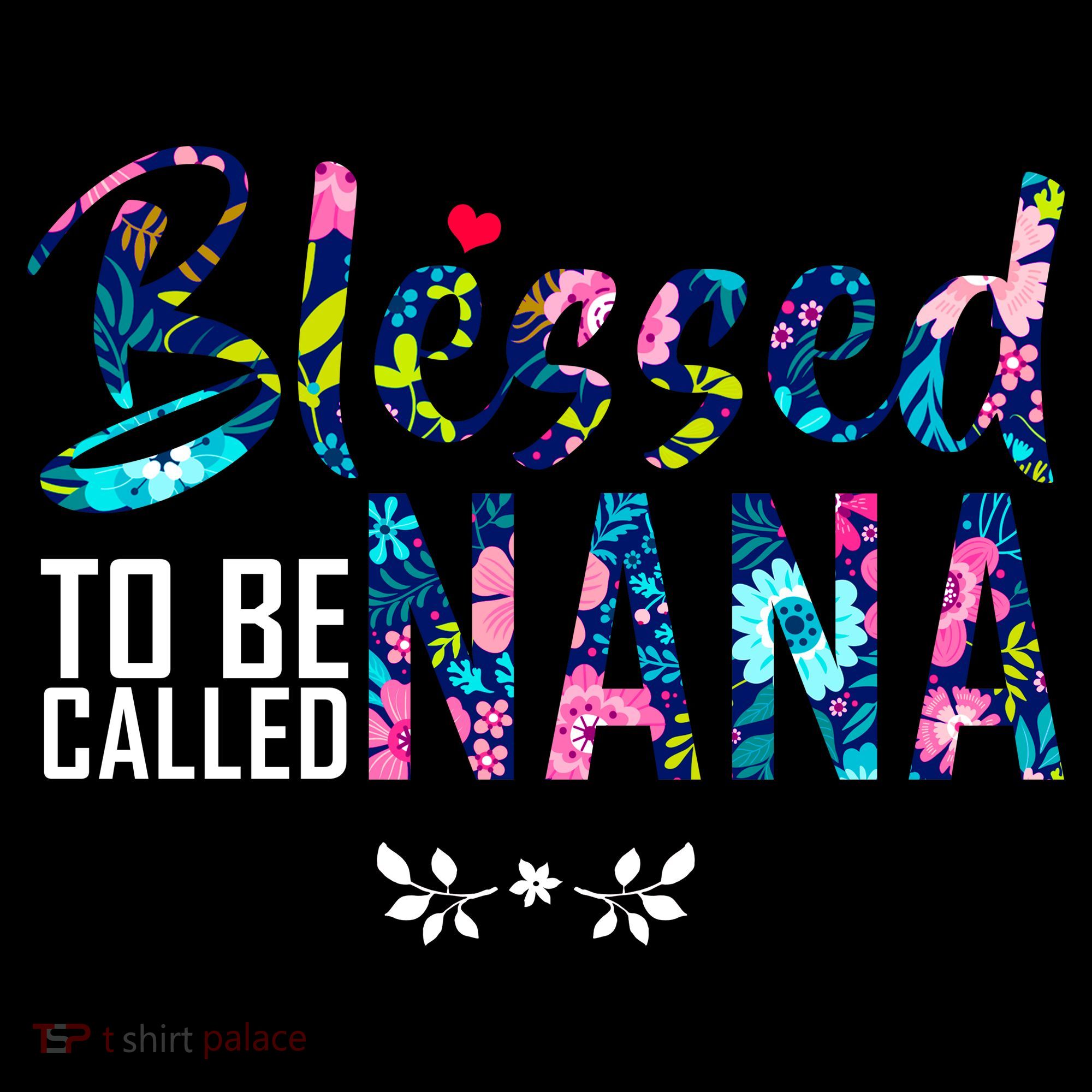 Blessed To Be Called Nana Flower Polo