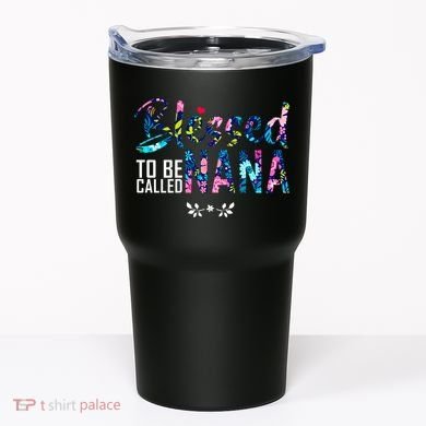 Blessed To Be Called Nana Flower Tumbler