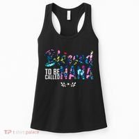 Blessed To Be Called Nana Flower Women's Tank Top thumb 0