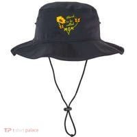 Blessed To Be Mom Butterfly Sun Floral  Bucket Hat thumb 0