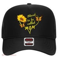 Blessed To Be Mom Butterfly Sun Floral  Hat thumb 0