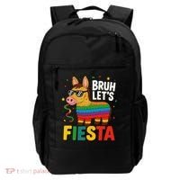 Bruh Lets Fiesta Cinco Mayo Pinata Funny Backpack thumb 0