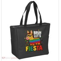 Bruh Lets Fiesta Cinco Mayo Pinata Funny Tote Bag thumb 2
